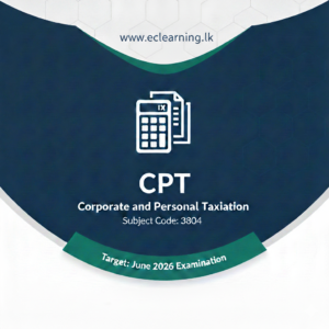 CPT -Corporate and Personal Taxation -3804 (2026 JUNE)