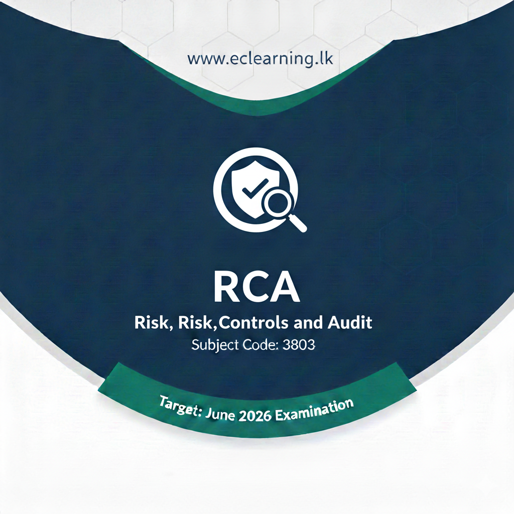 RCA – Risk, Controls and Audit – 3803 (2026 JUNE)