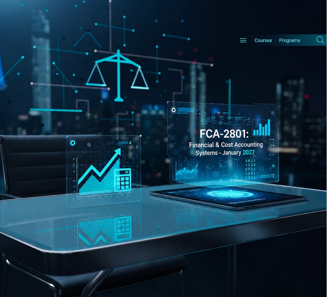 FCA – Financial & Cost Accounting – 2801 (2027 JANUARY)